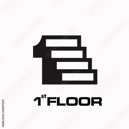 number floor logo