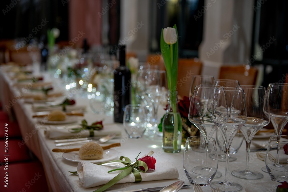 table set for wedding table set for wedding