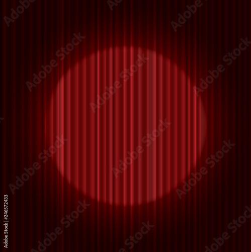 curtain stage spot