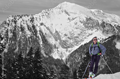 sports d'hiver - ski de randonnée en chartreuse