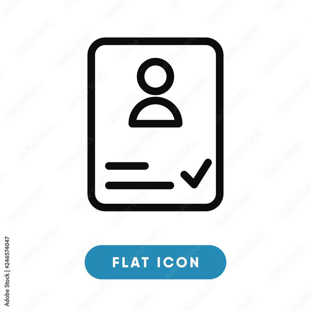 Resume vector icon