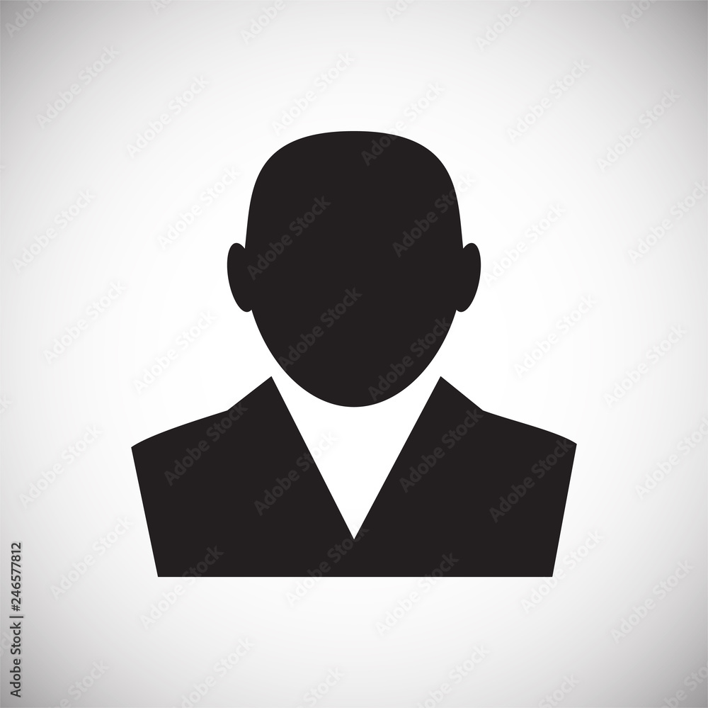 Profile icon on white background for graphic and web design, Modern simple vector sign. Internet concept. Trendy symbol for website design web button or mobile app Profile icon on white background for graphic and web design, Modern simple vector sign. Internet concept. Trendy symbol for website design web button or mobile app