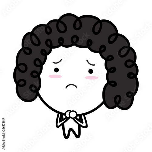 Cartoon Character pleading and begging