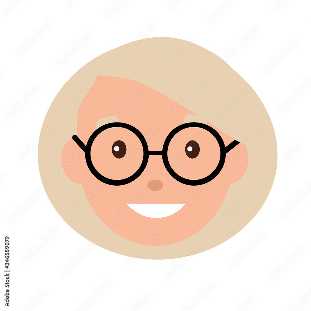 old woman, vector illustration old woman, vector illustration