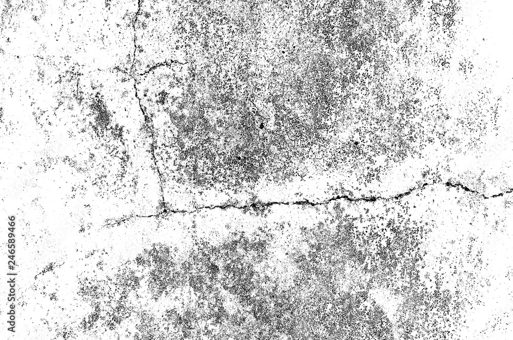 Obraz premium Texture black and white abstract grunge style. Vintage abstract texture of old surface. Pattern and texture of cracks, scratches, chips.