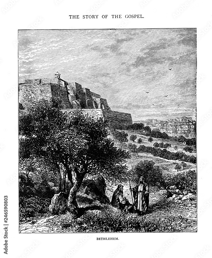 Bethlehem Stock Illustration | Adobe Stock