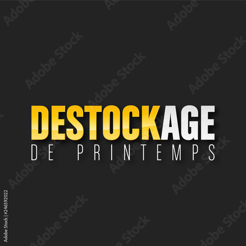 destockage de printemps