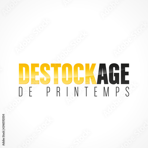 destockage de printemps