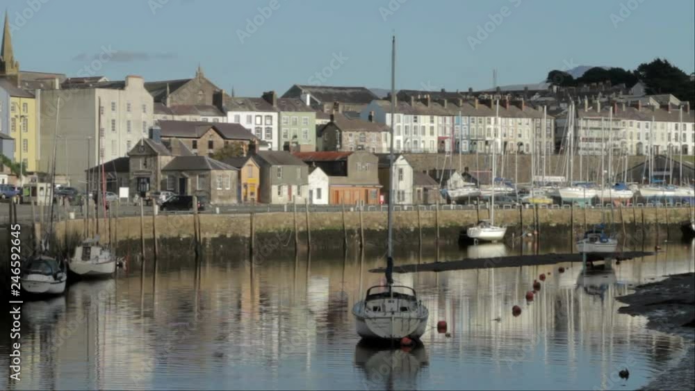 Harbour at Caernarfon, Gwynedd, North Wales Harbour at Caernarfon, Gwynedd, North Wales