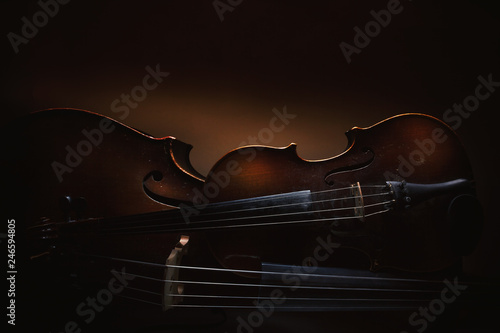Fotografia Old Violin And Cello