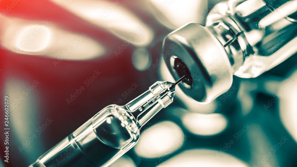 Vaccine needle syringe hypodermic injection single dose for prevention immune treatment illness virus disease in baby child and adult.concept antibiotic drug insullin.selective focus Vaccine needle syringe hypodermic injection single dose for prevention immune treatment illness virus disease in baby child and adult.concept antibiotic drug insullin.selective focus