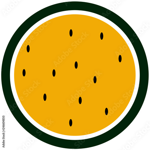 Gelbe Melone 