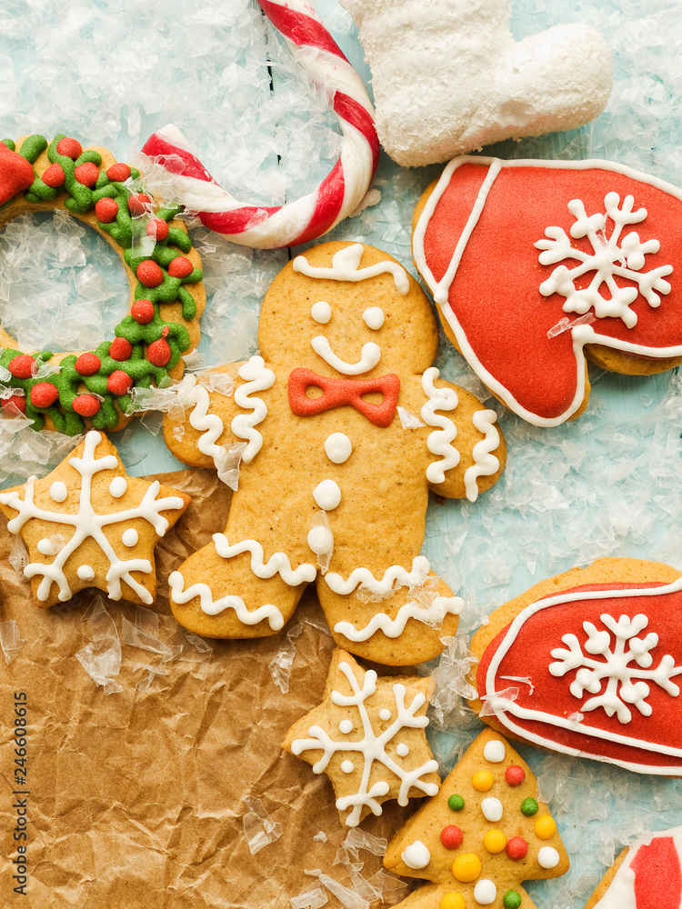 Christmas gingerbread cookies Christmas gingerbread cookies