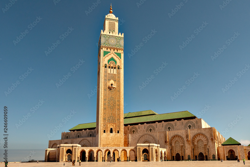 Fototapeta premium Hassan II mosque