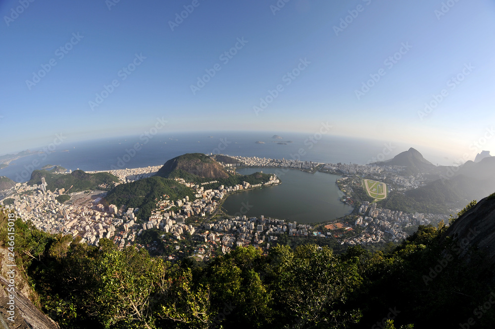 wide view of Rio de Janeiro