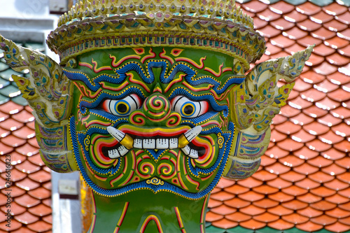 detail of thai temple in bangkok thailand © Roberto