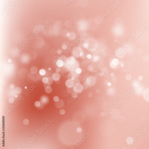 Decorative Christmas background with bokeh lights. EPS 10