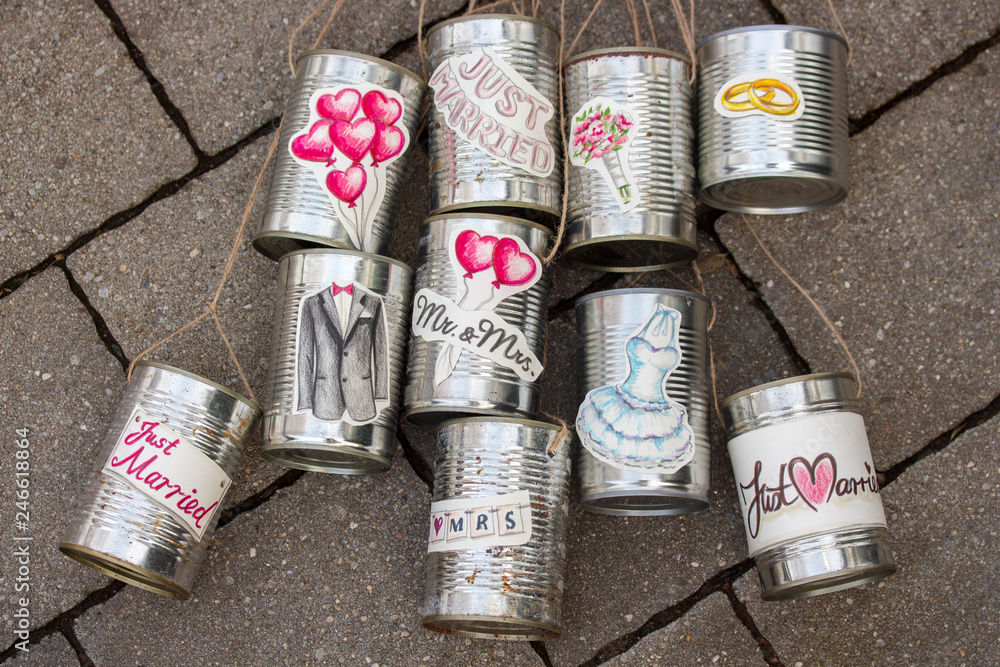 Just Married Stock-Foto | Adobe Stock