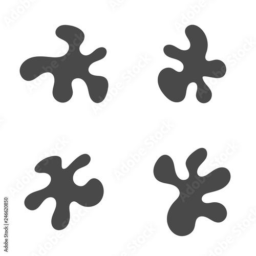 Organic shape icons
