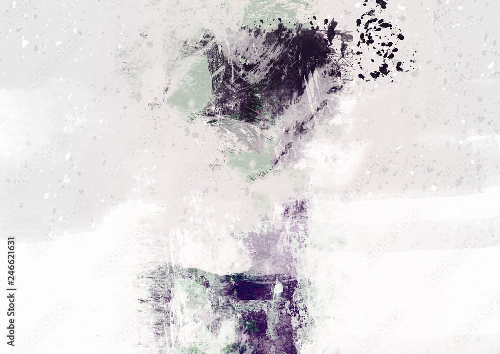 Contemporary artwork, modern abstract Contemporary artwork, modern abstract