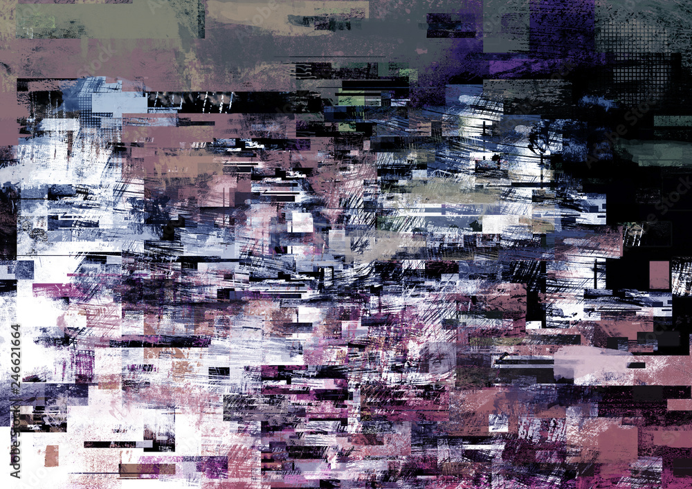 Contemporary artwork, modern abstract Contemporary artwork, modern abstract