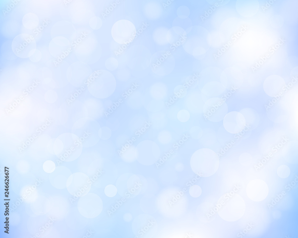 Light blue abstract bokeh background. Light blue abstract bokeh background.