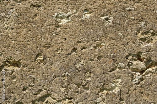 Roughly rendered rubble wall construction exterior - full frame texture background