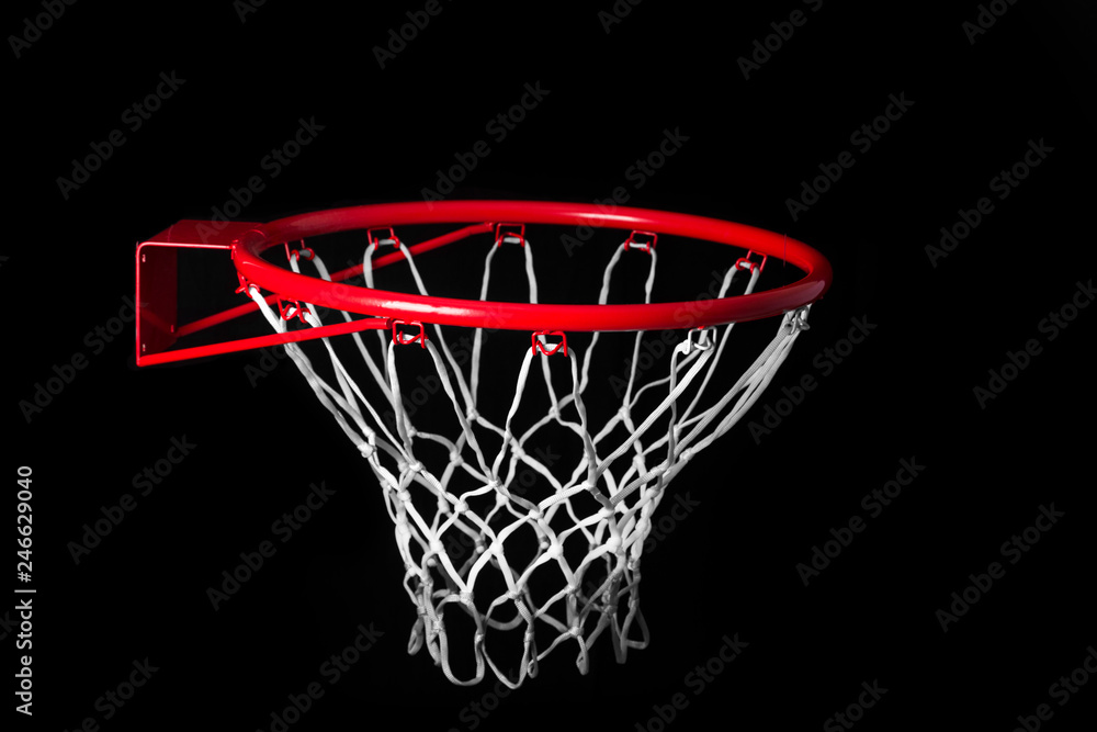Basketball Basket in Arena 