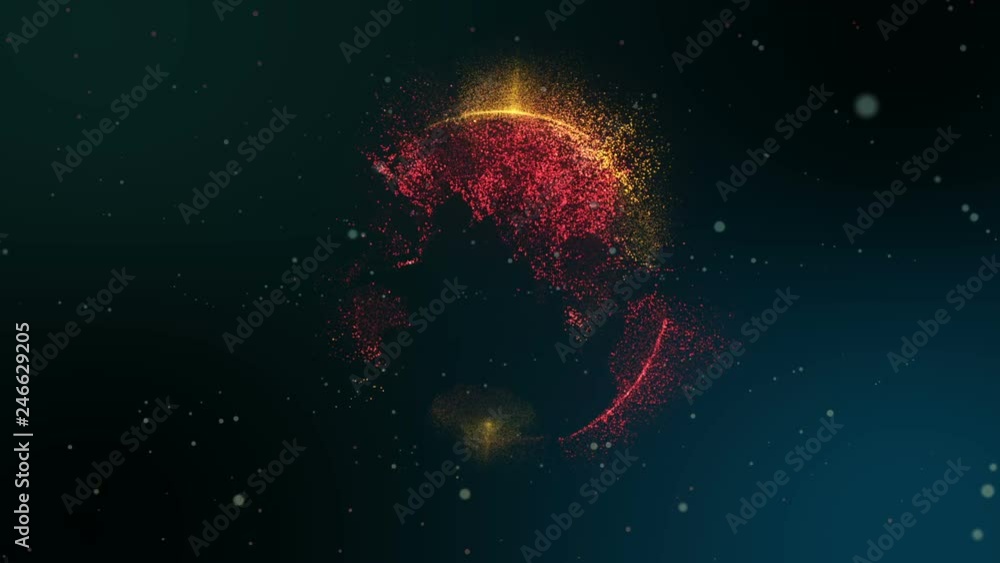 Abstract Digital Globe, Futuristic Technology Abstract Digital Globe, Futuristic Technology