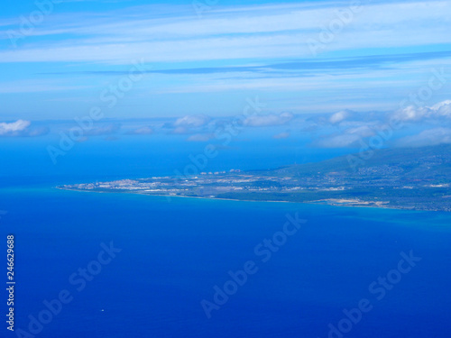 Aerial of Barbers Point, and Kalaeloa Airport © Eric BVD