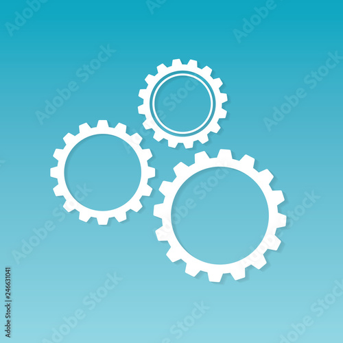 gears concept- vector illustration