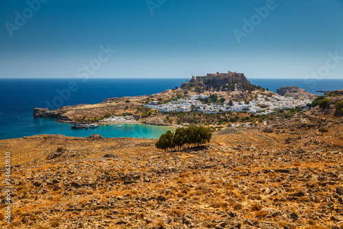 view of Lindos area, Rhodes © Anna Lurye