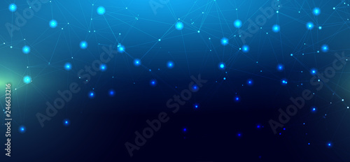 Abstract Technology Background