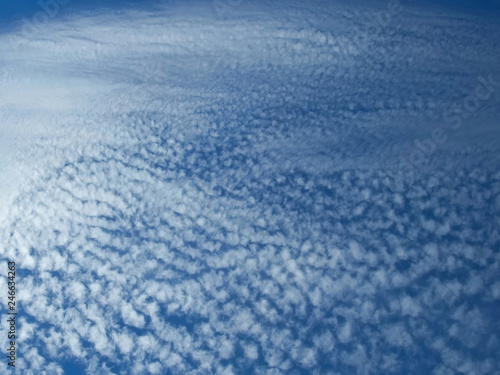 Clouds in the blue sky