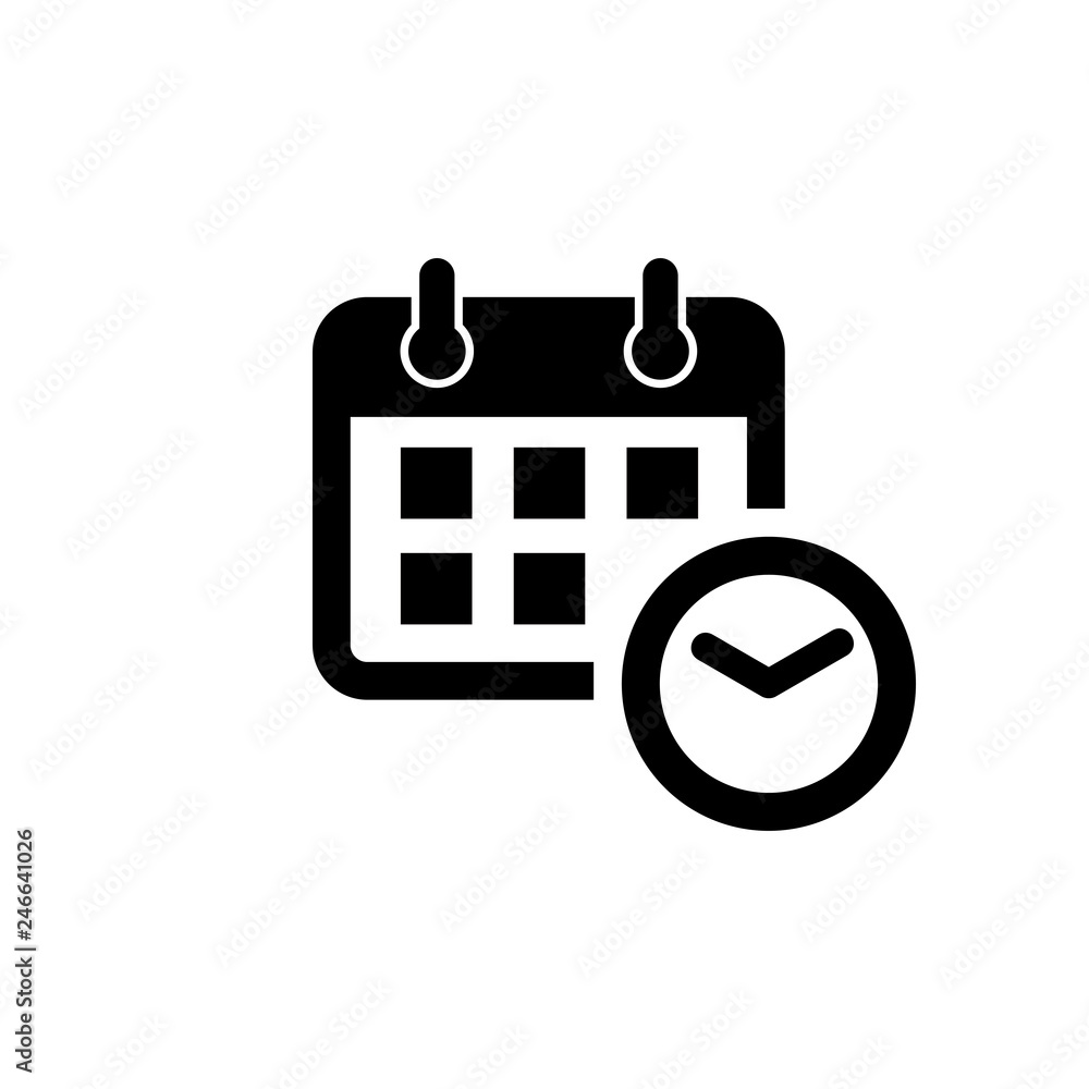 calendar icon vector. Calender symbol calendar icon vector. Calender symbol