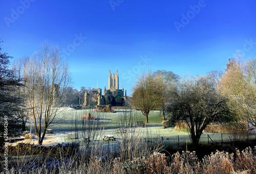 St Edmundsbury Cathedral in Winter photo