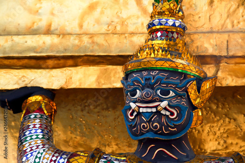 Wat Phra Kaew Demon © Konstantinos Moraiti