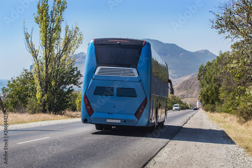 Bus Rides on the Picturesque mountain highway