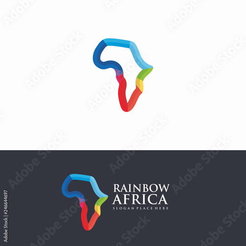 Africa Map logo