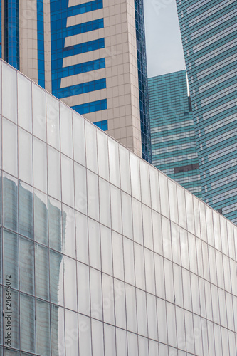 skyscraper windows  multistory building