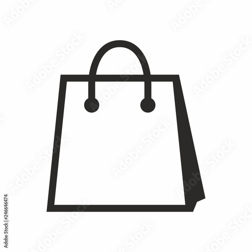 Shopping bag icon