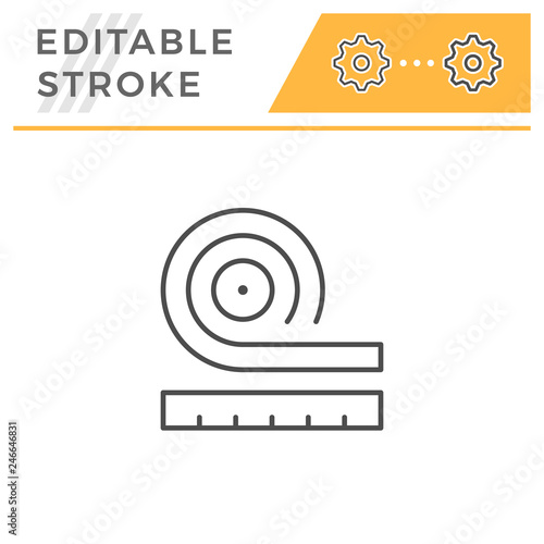 Roll insulation icon