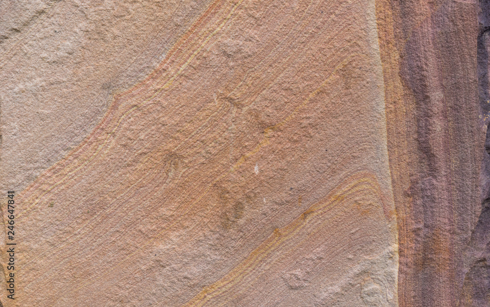 Naklejka premium Detail of sandstone background or Patterns Texture of beautiful sandstone Abstract colorful patterns for design