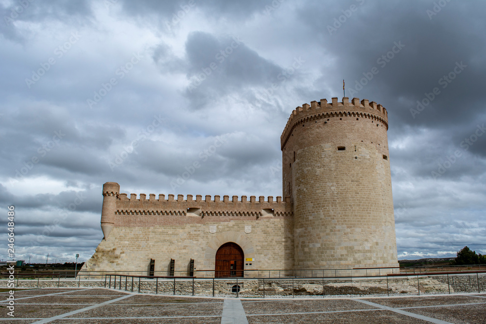 Castle of Arevalo in Avila, Castilla y Leon, Spain