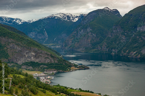 Aurlandsfjord, Norway photo