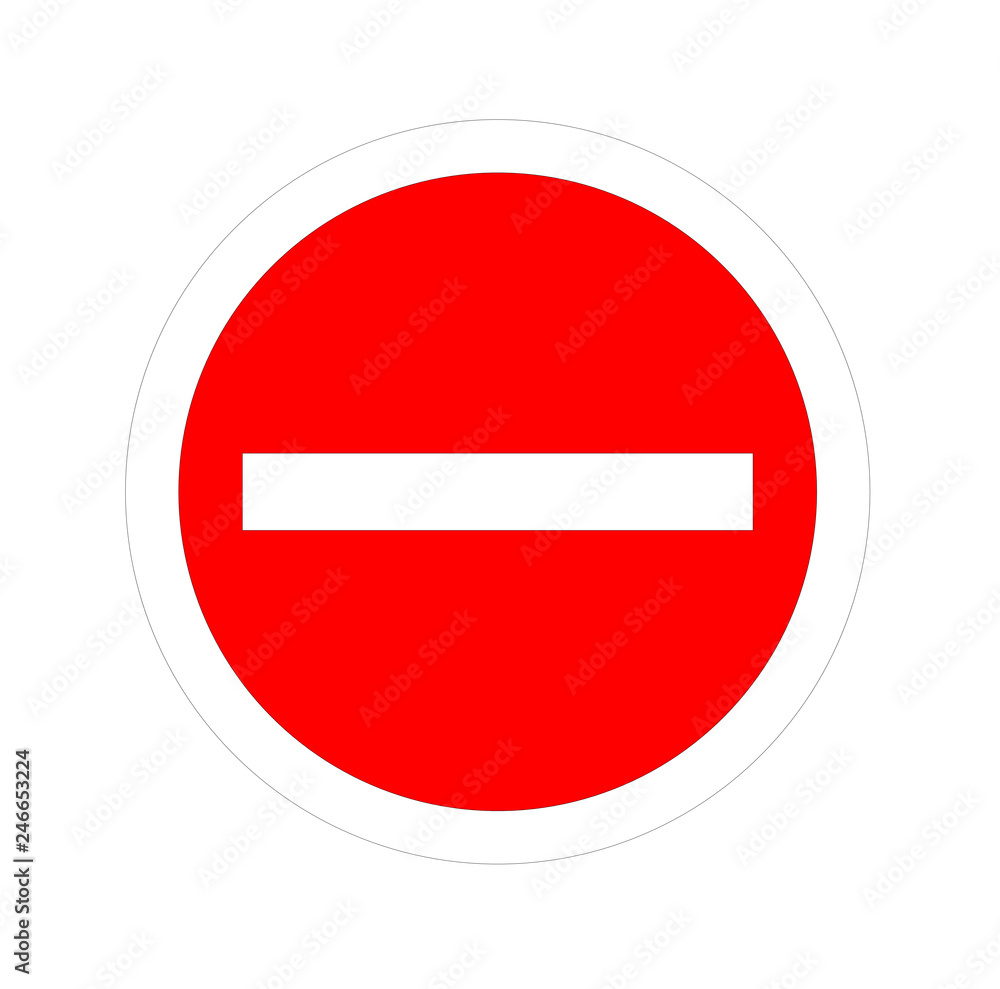 no entry sign no entry sign