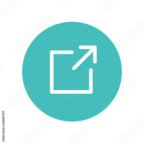 External Link Icon - Shows a user that they'll be leaving an app for a website