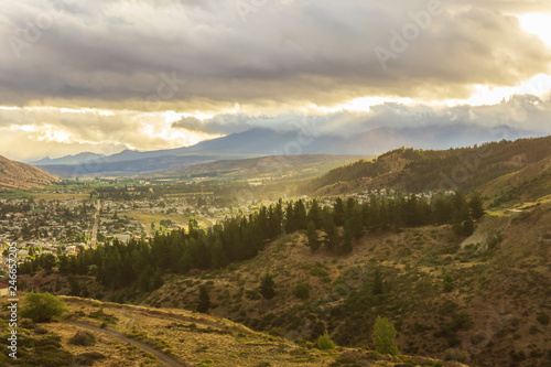 moody skies in patagonia