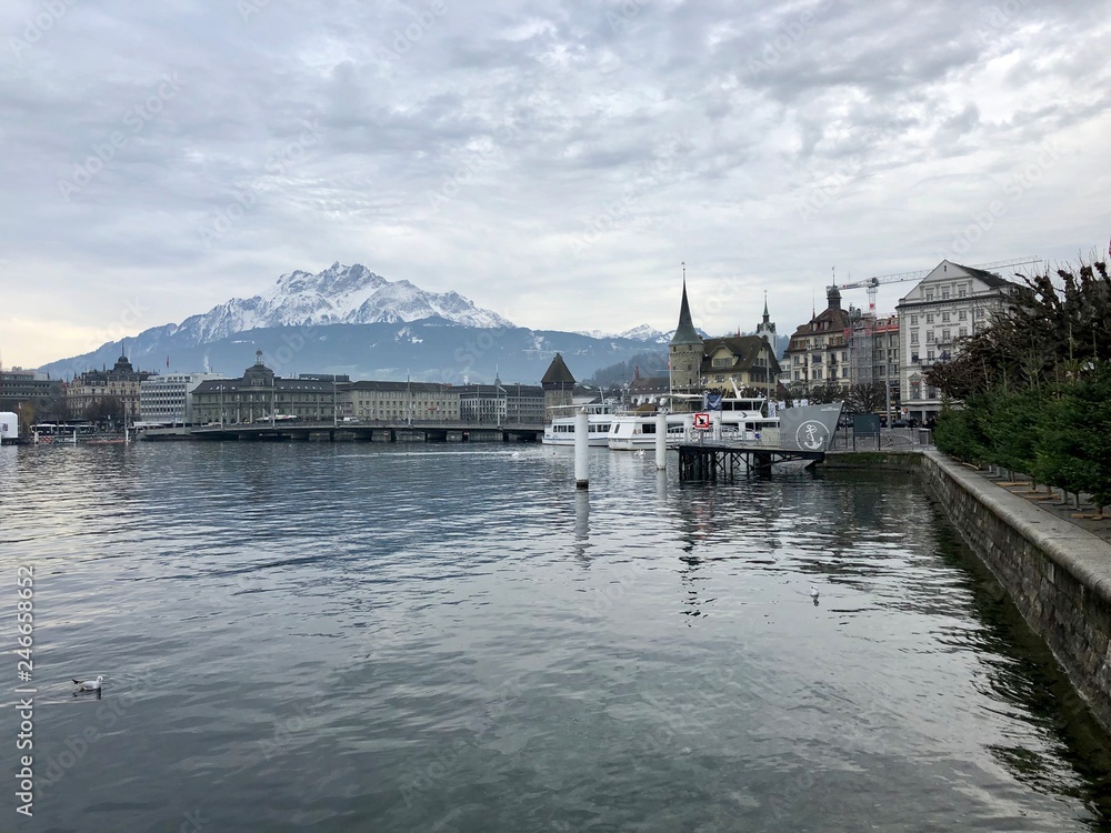 Fototapeta premium Luzern, Schweiz