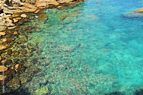 paesaggio marino di Cala d Aiguafreda sulla Costa Brava in Begur provincia di Girona  Catalogna Spagna
